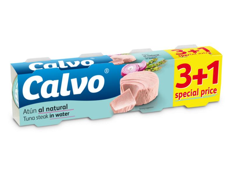 Calvo - Ton In Sos Natur 4x80g